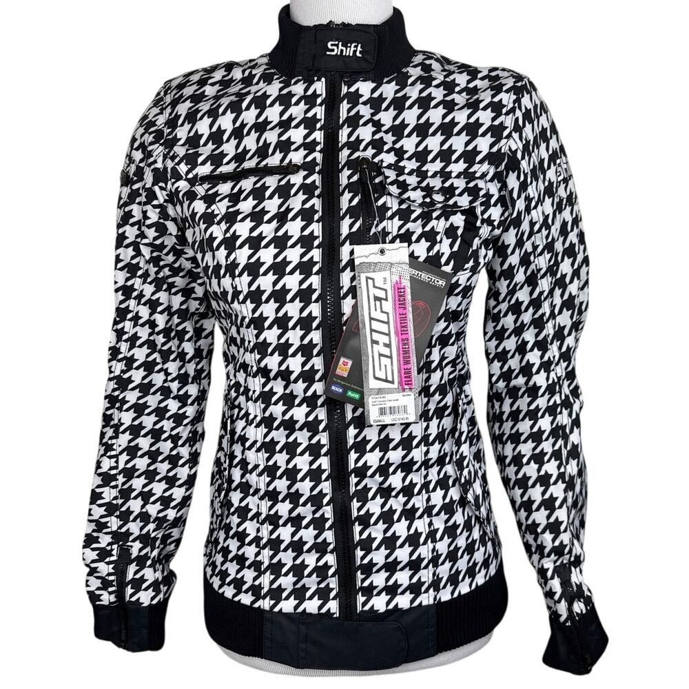 SHIFT NWT Women's Flare Textile Racing, Motorcycle Jacket , XS
